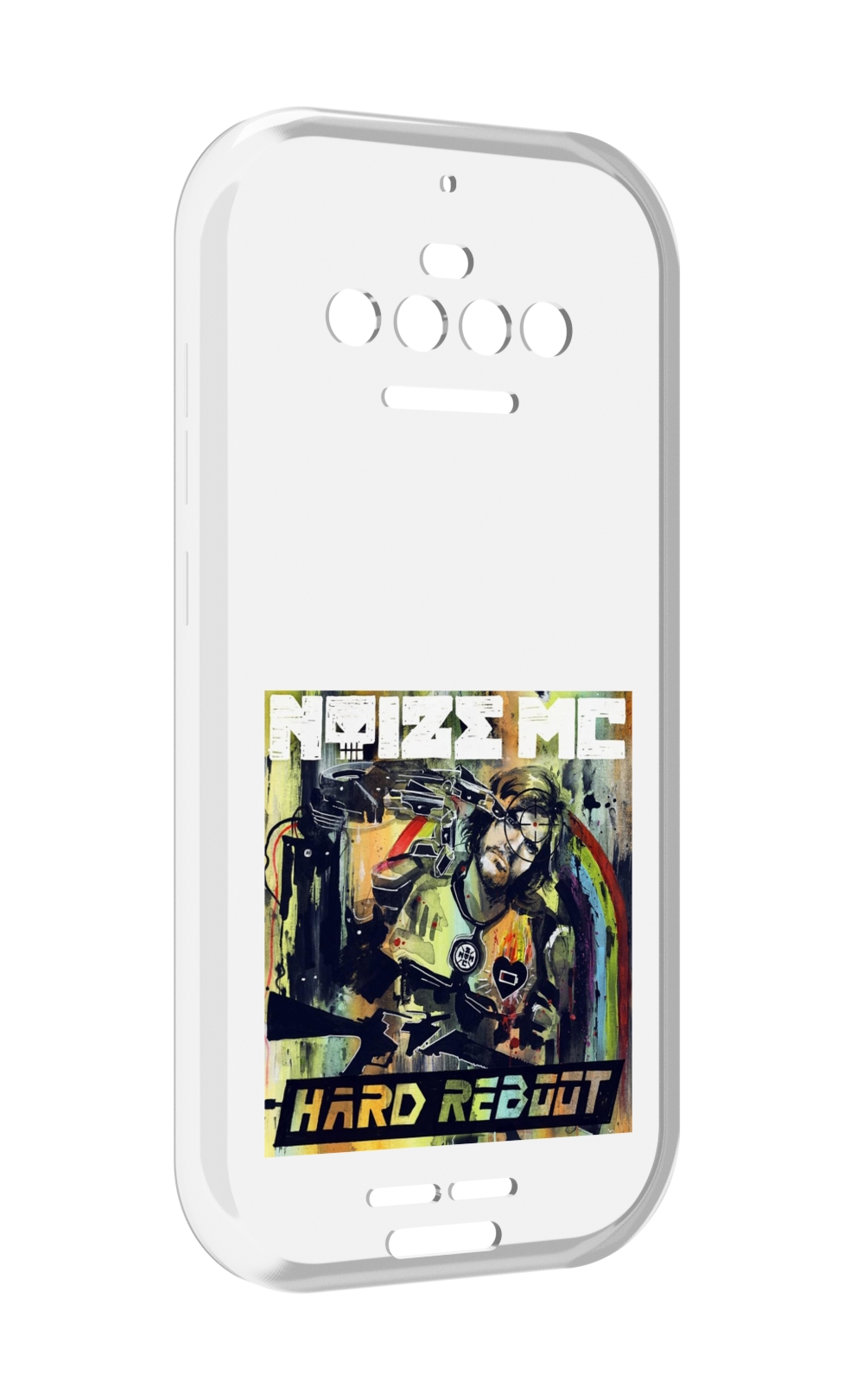 

Чехол MyPads Hard Reboot Noize MC для Oukitel F150 R2022, Прозрачный, Tocco