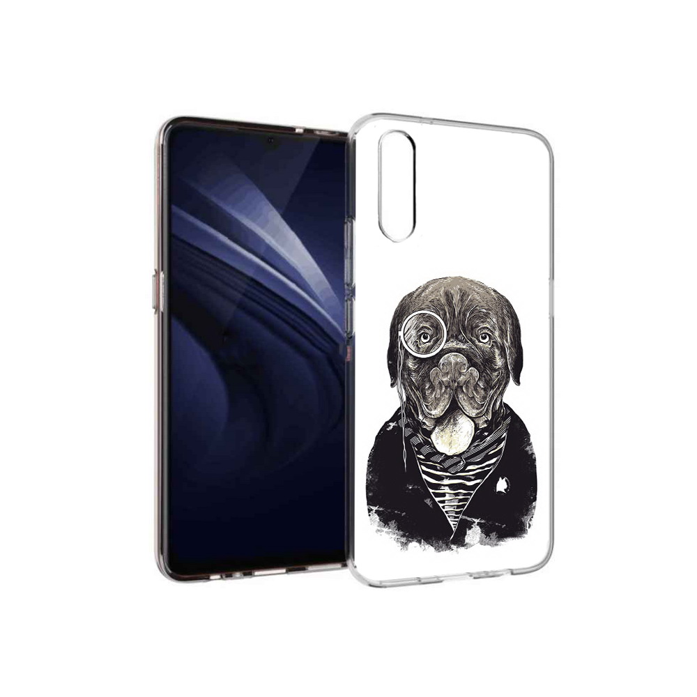 

Чехол MyPads Tocco для Vivo V17 Neo солидный песик (PT226959.388.615), Прозрачный, Tocco