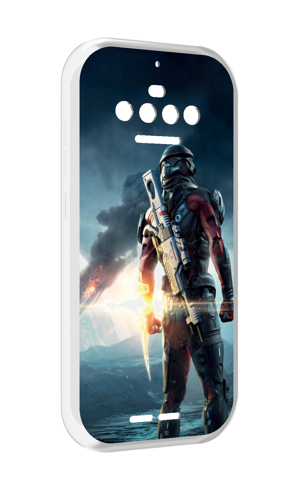 

Чехол MyPads Mass Effect Andromeda Ryder для Oukitel F150 R2022, Прозрачный, Tocco