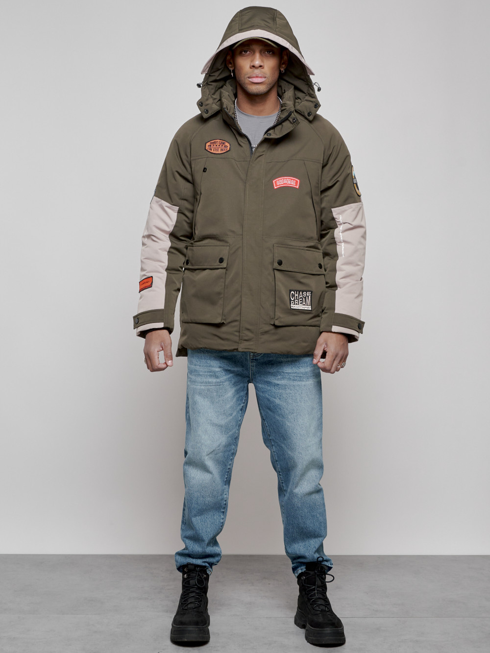

Куртка мужская MTFORCE 88906 хаки XL, 88906