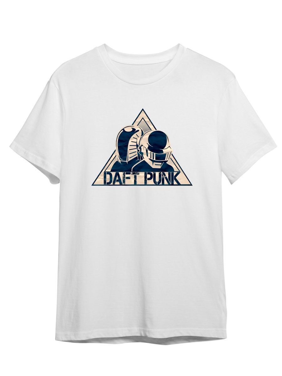 

Футболка унисекс Каждому Своё Daft Punk/Дафт Панк MGDP23 белая 3XL, "Daft Punk/Дафт Панк" MGDP23