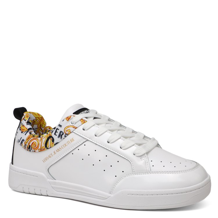

Кеды мужские Versace Jeans Couture 76YA3SD6 белые 43 EU, Белый, 76YA3SD6