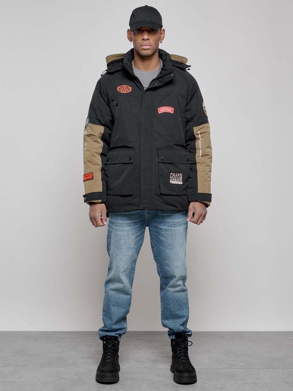 

Куртка мужская MTFORCE 88906 черная 3XL, Черный, 88906