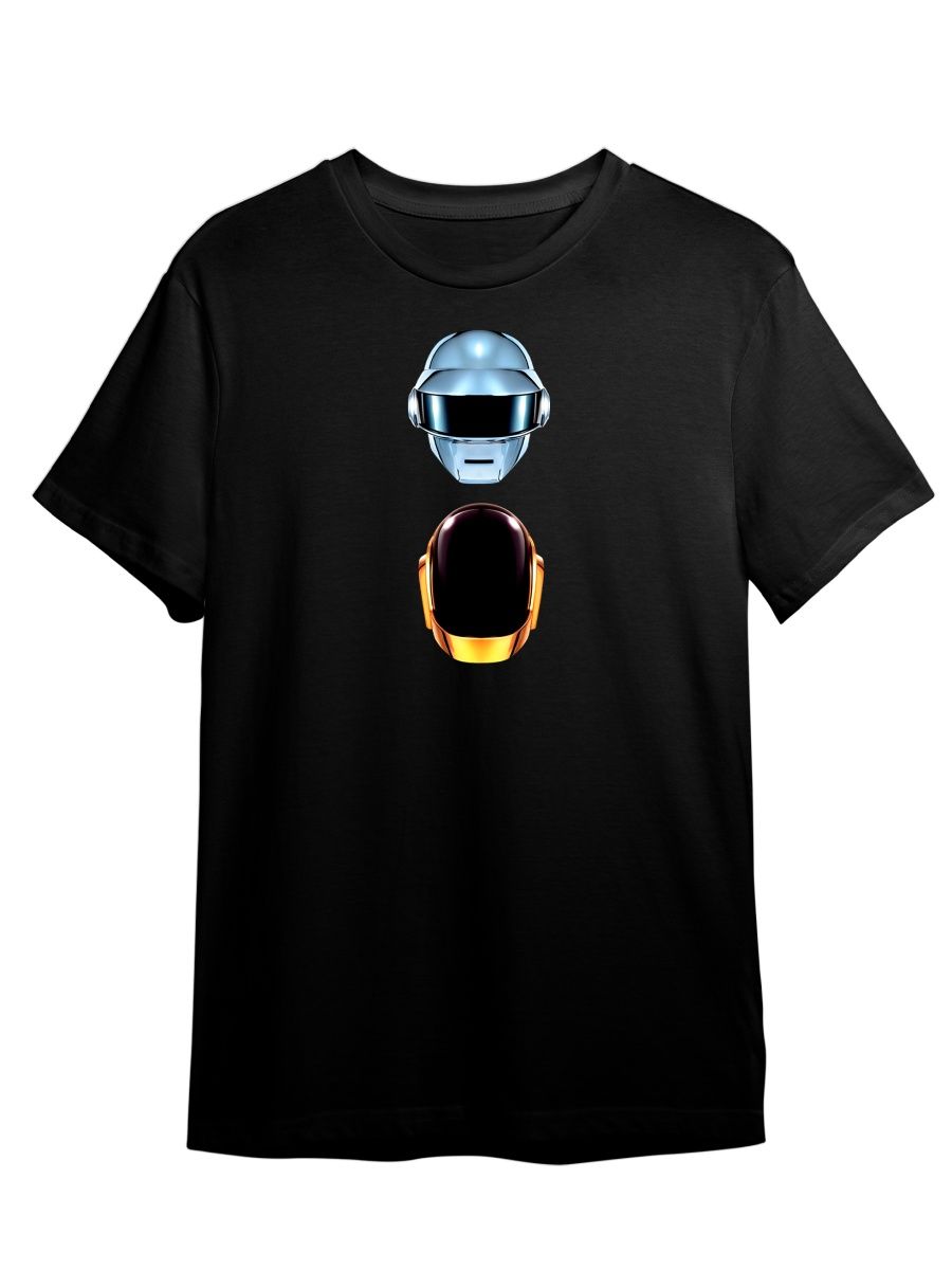 

Футболка унисекс Каждому Своё Daft Punk/Дафт Панк MGDP24 черная 4XL, "Daft Punk/Дафт Панк" MGDP24
