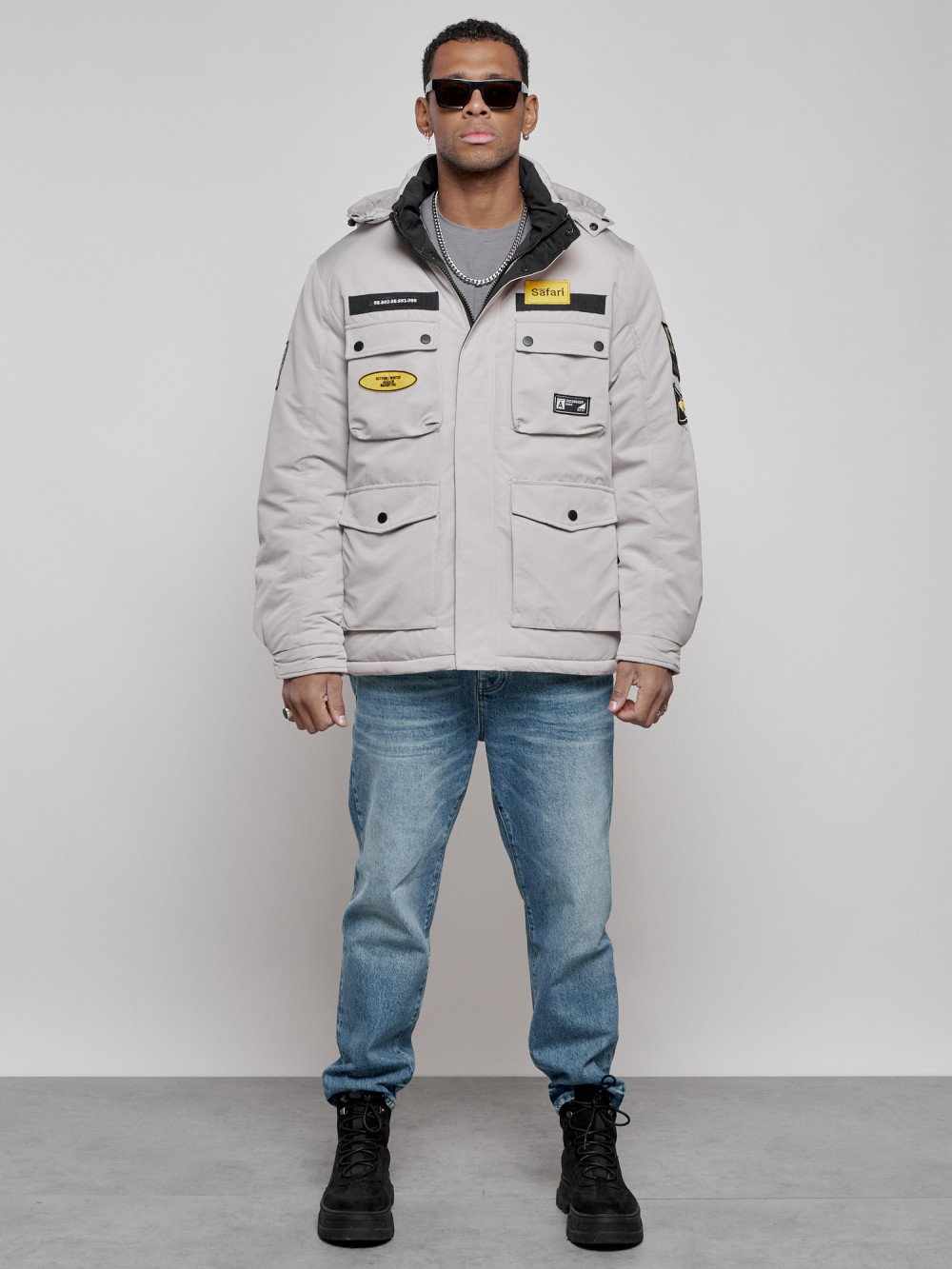 

Куртка мужская MTFORCE 88905 серая 3XL, Серый, 88905