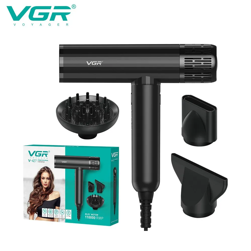 

Фен VGR Professional V-427 1900 Вт черный, V-427