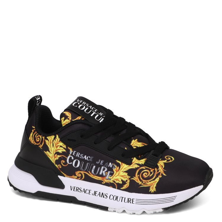 

Кроссовки женские Versace Jeans Couture 76VA3SAA черные 39 EU, Черный, 76VA3SAA