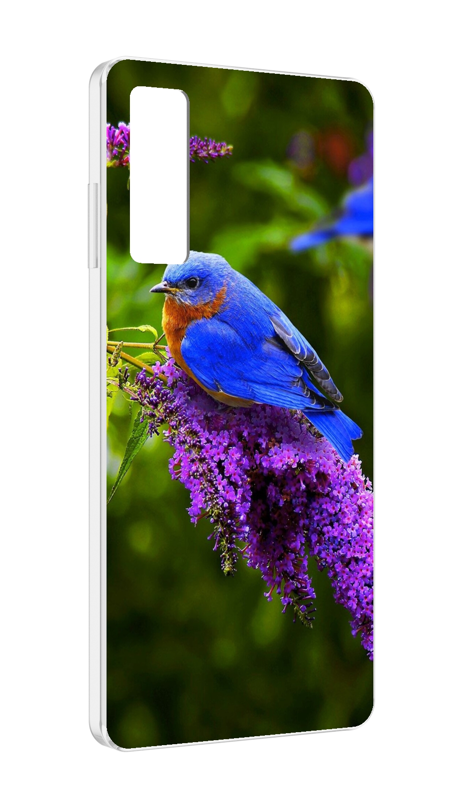 

Чехол MyPads Птица-сиреневая для TCL 20 5G, Прозрачный, Tocco