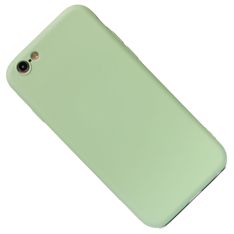 

Чехол для iPhone 14 Plus пластиковый со стеклянной вставкой Glass <синий>