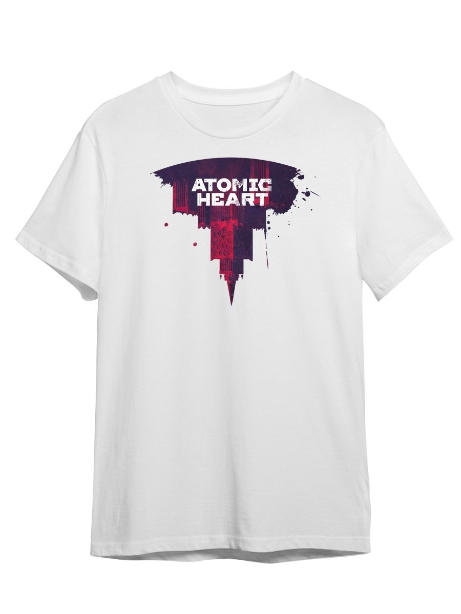 

Футболка унисекс Каждому Своё Atomic heart/Атомное сердце GMAT1 белая L, Белый, "Atomic heart/Атомное сердце" GMAT1