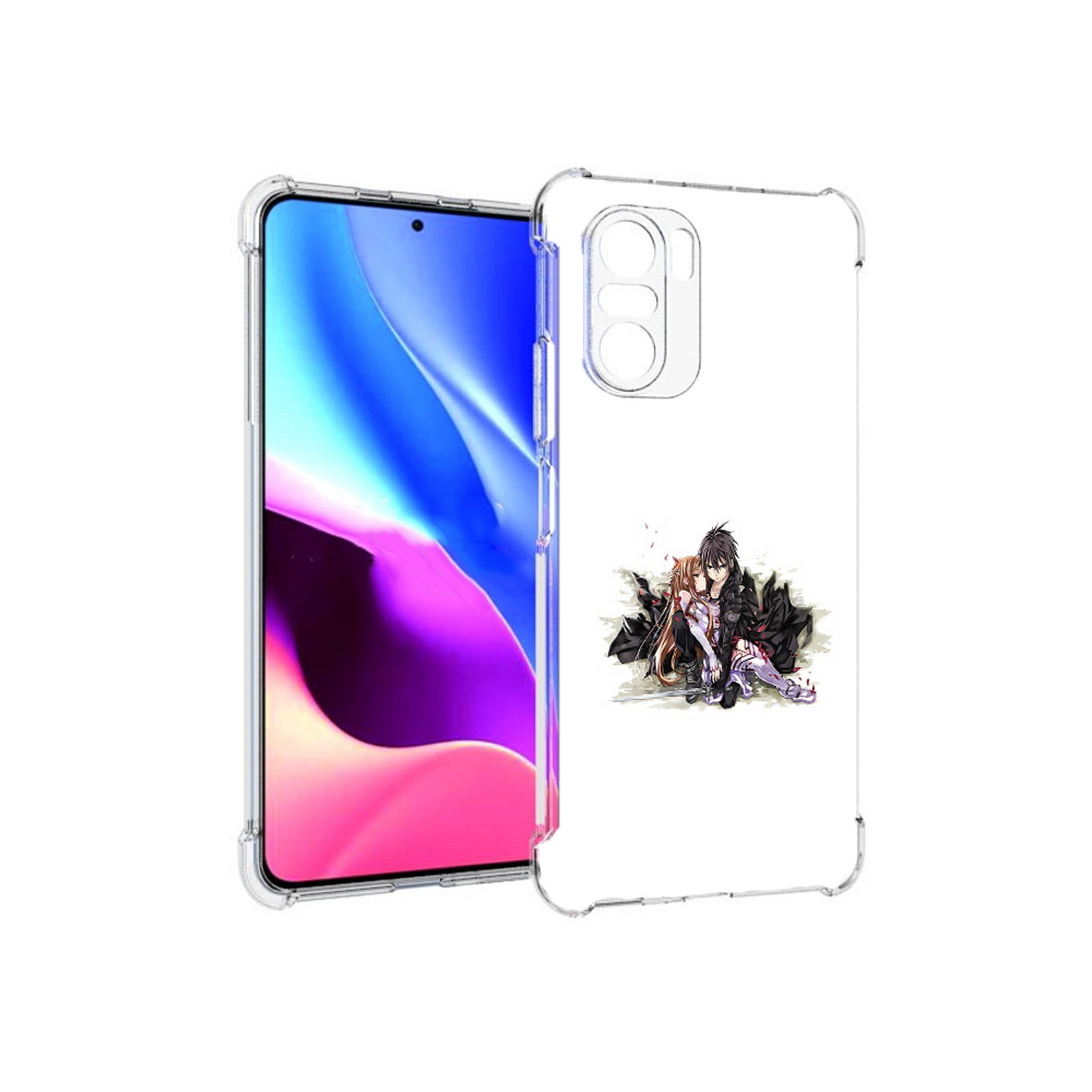 

Чехол MyPads Tocco для Xiaomi Redmi K40 аниме асуна (PT158239.260.222), Прозрачный, Tocco