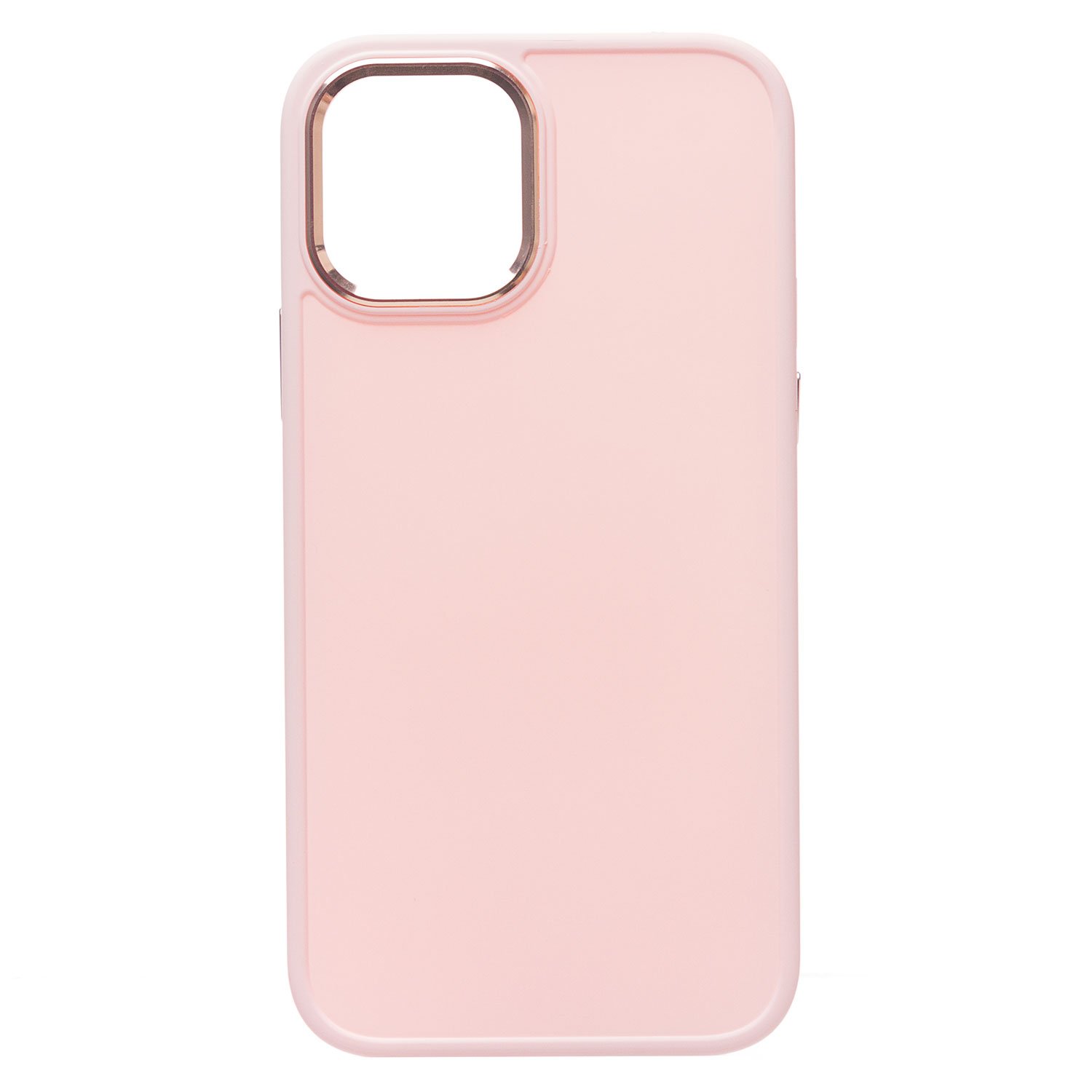 

Чехол для iPhone 12, iPhone 12 Pro силиконовый матовый №6 <розовый>