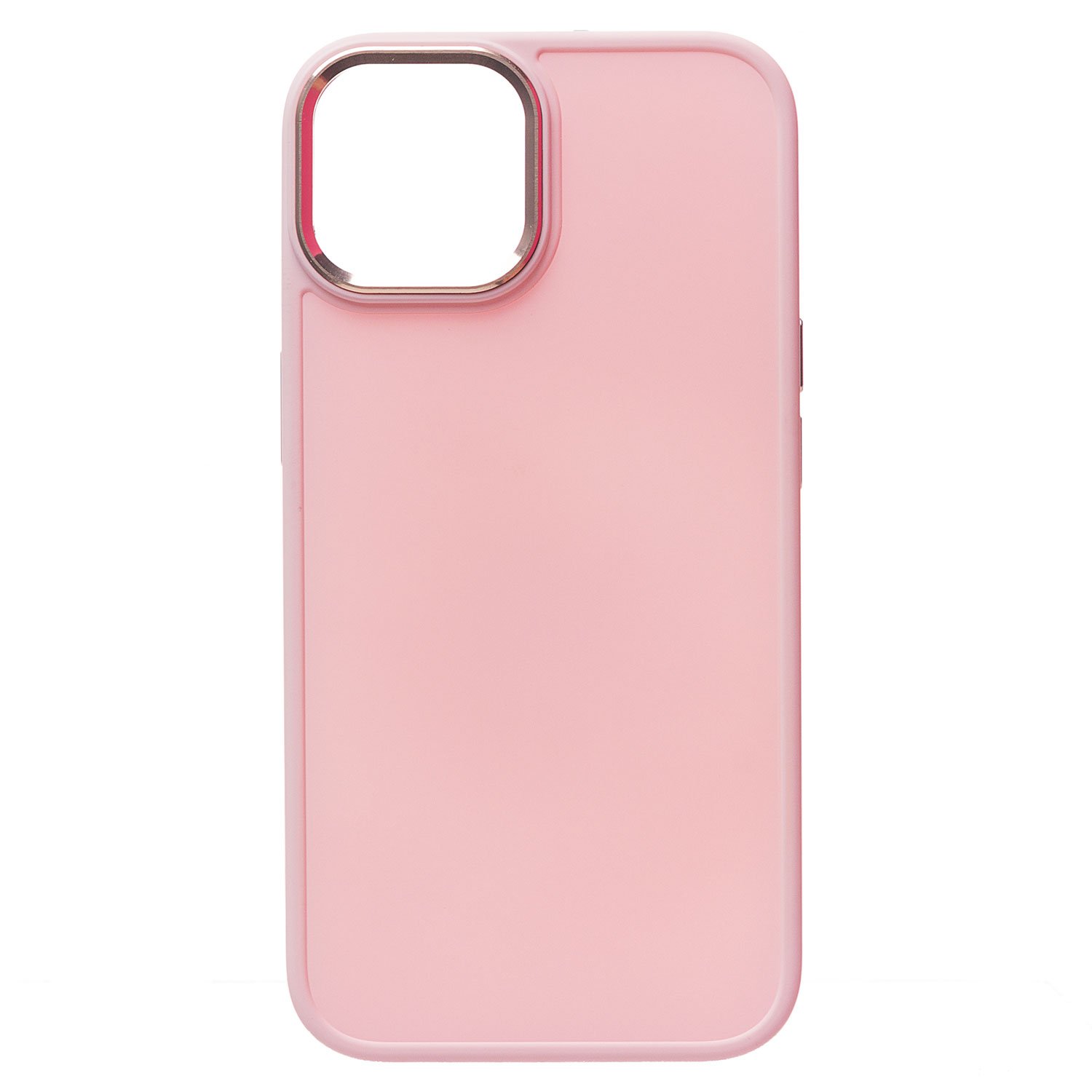 

Чехол для iPhone 14 Plus силиконовый матовый №6 <розовый>