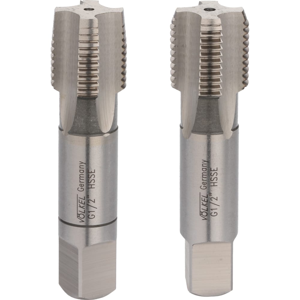 

VOELKEL Набор метчиков из 2-х шт. G 1/2 -14 HSSE DIN5157 V55318