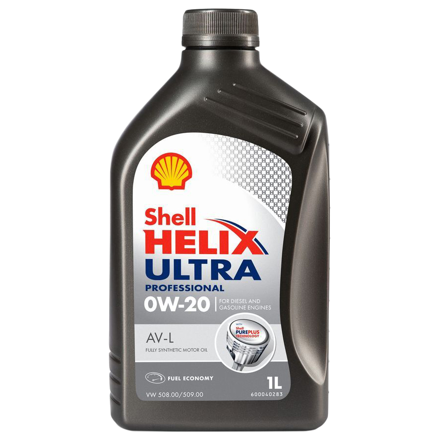 фото Shell моторное масло синтетическое "helix ultra pro av-l 0w-20", 1л