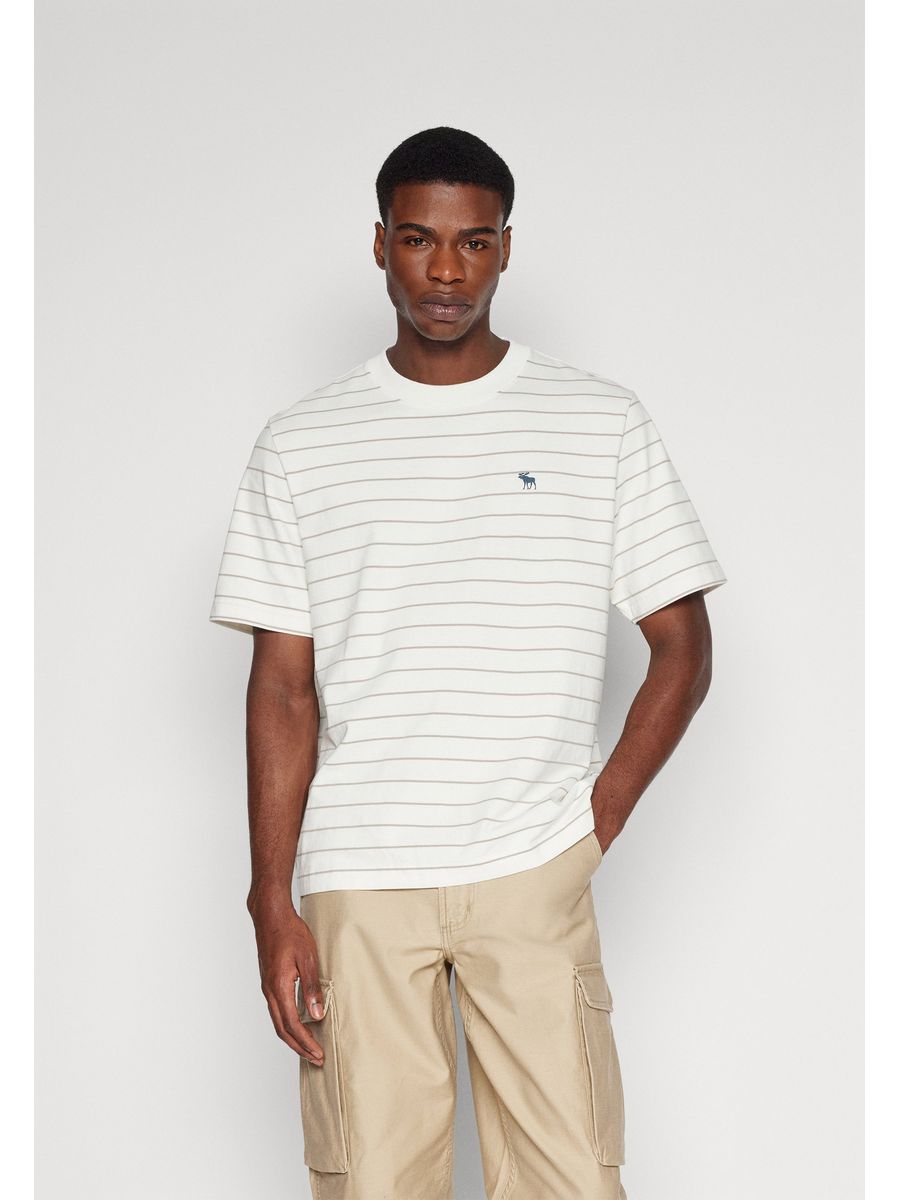 

Футболка мужская Abercrombie & Fitch A0F22O0CA бежевая S, Бежевый, A0F22O0CA