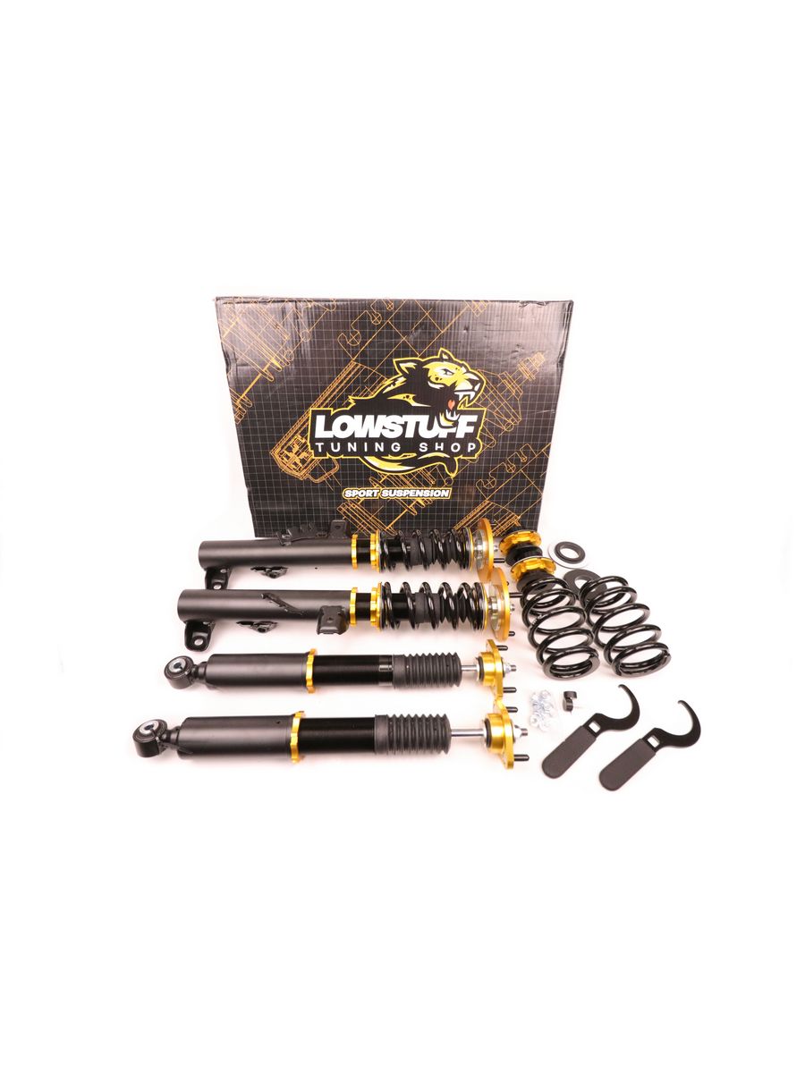 Винтовая подвеска LOWSTUFF BMW E36 фултап койловеры EVO-III