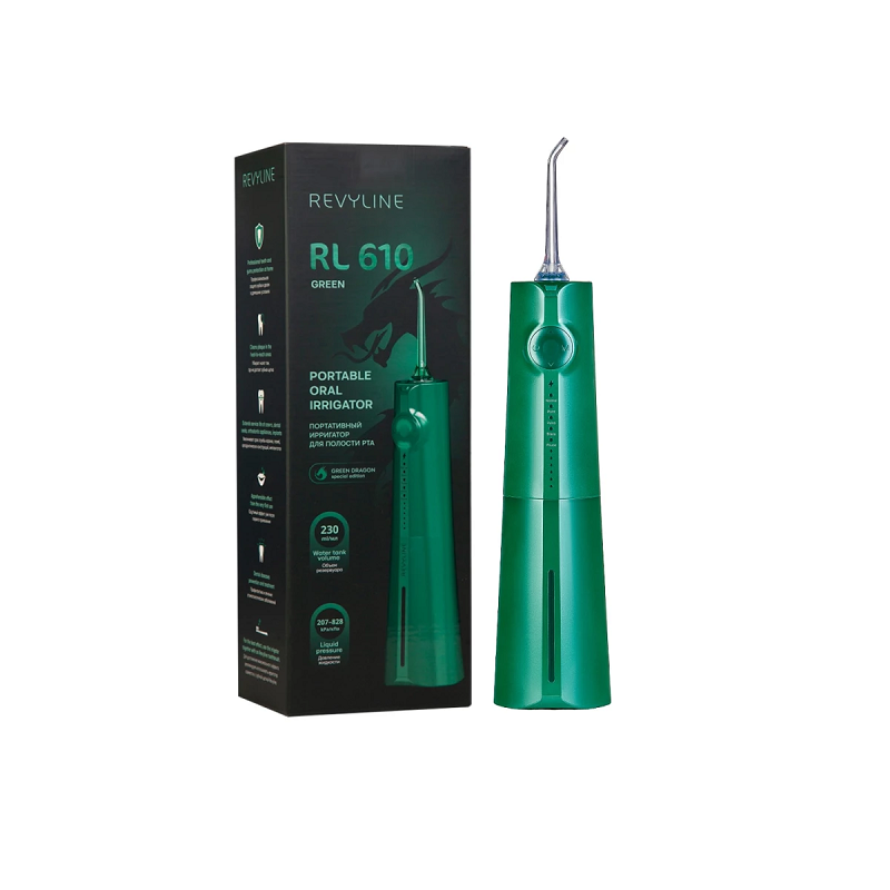 Ирригатор Revyline RL 610 зеленый ирригатор dr bei f2 green