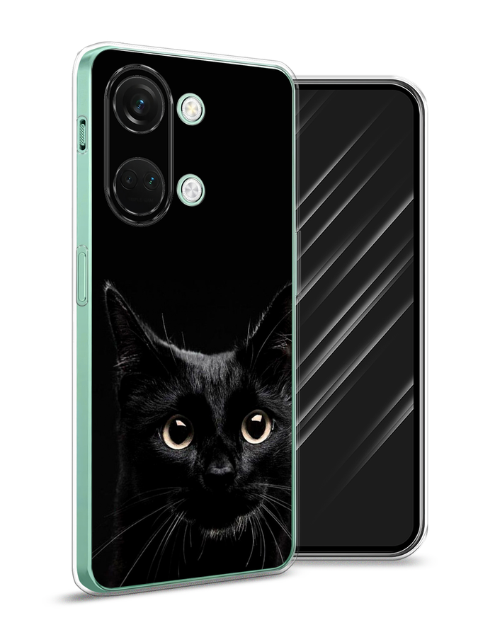 

Чехол Awog на OnePlus Nord 3 "Добрый кот", Черный, 154050-1