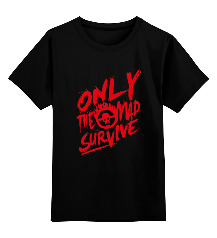 

Футболка детская Printio Mad survive цв. черный р. 152, Mad survive