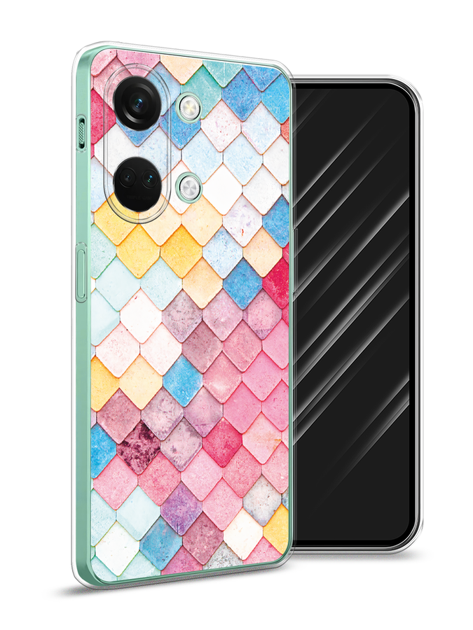 

Чехол Awog на OnePlus Nord 3 "Нежные ромбики", Красный, 154050-4