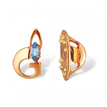 

Серебряный значок Газпром с фианитом золочение КОЮЗ Н12020036-40*
