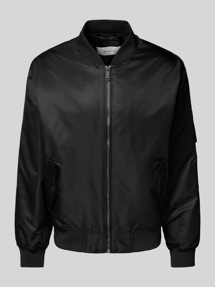 

Бомбер мужской Calvin Klein Jeans 40EM524 черный S, 40EM524