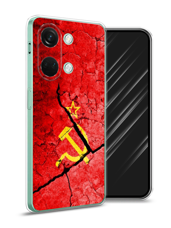 

Чехол Awog на OnePlus Nord 3 "СССР", Красный;черный;желтый, 154050-5