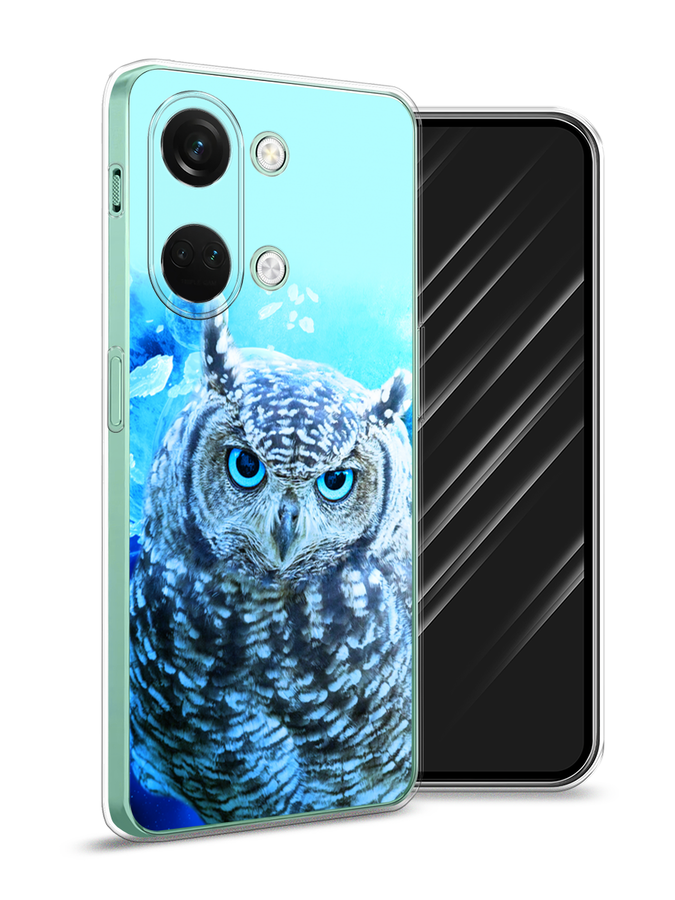

Чехол Awog на OnePlus Nord 3 "Сова арт 7", Синий;голубой, 154050-1