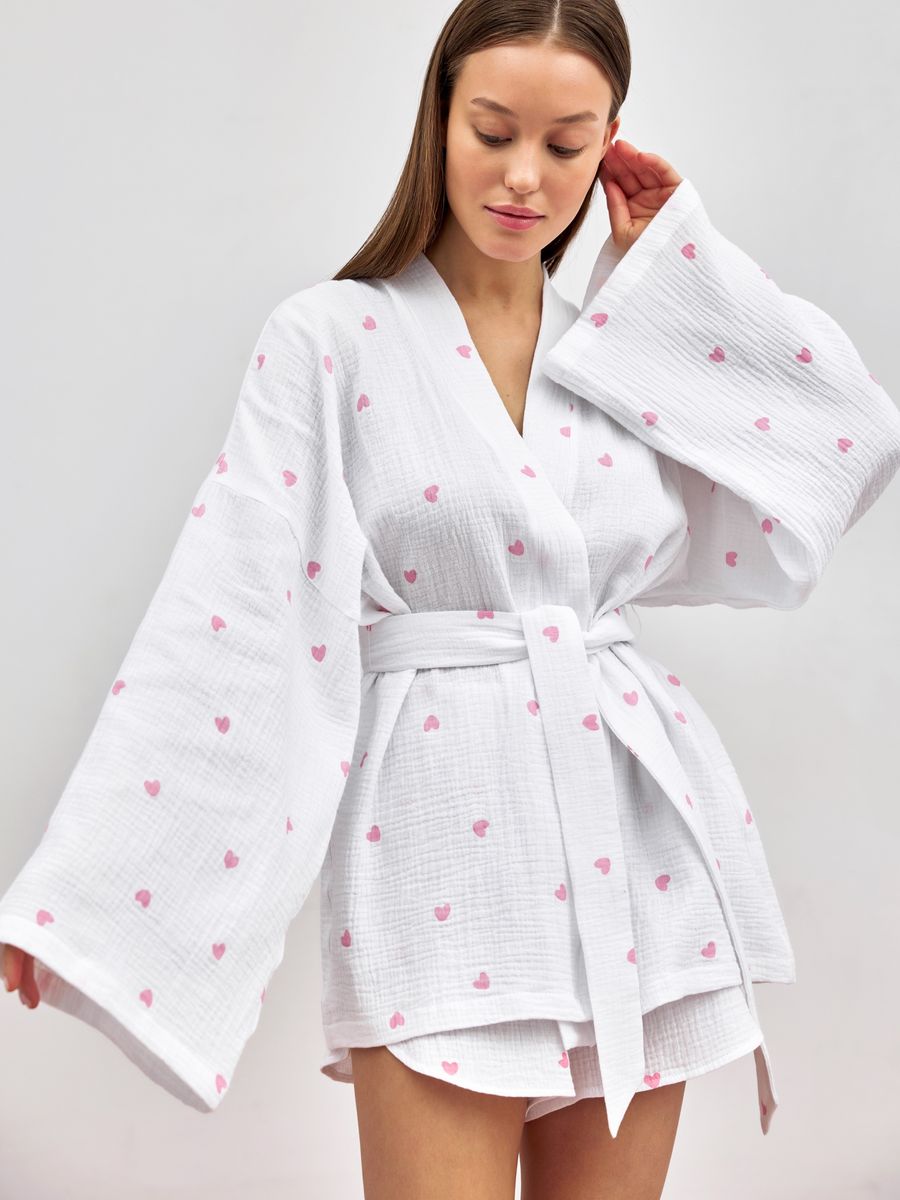 Комплект домашний женский Mimi Pajamas Brand 10002 разноцветный 48-50 RU