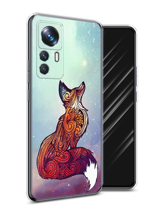 

Чехол Awog на Xiaomi 12T Pro / Сяоми 12T Про "Лиса 1", Голубой;фиолетовый