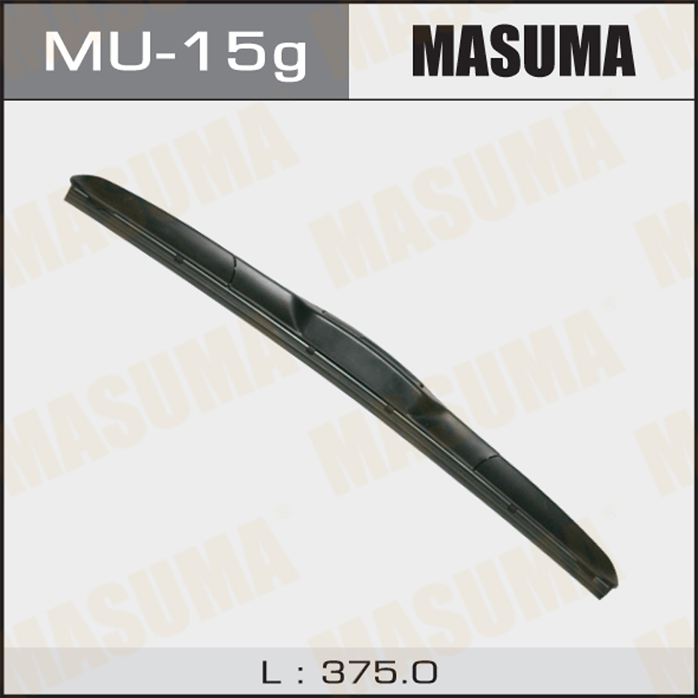 

Дворник 15 Гибридный, Крюк (375мм) Masuma арт. MU15G