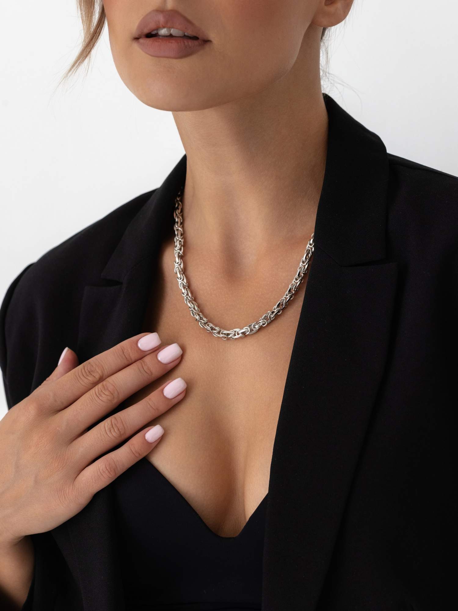 

Цепочка из серебра 50 см DIALVI JEWELRY МБРС-011-150кв, МБРС-011-150кв