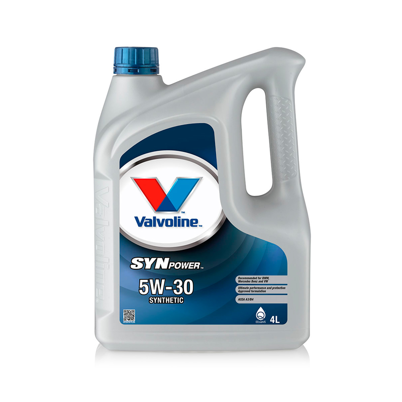Моторное масло VALVOLINE SynpoWer Full Synthetic SAE 5W30 4л
