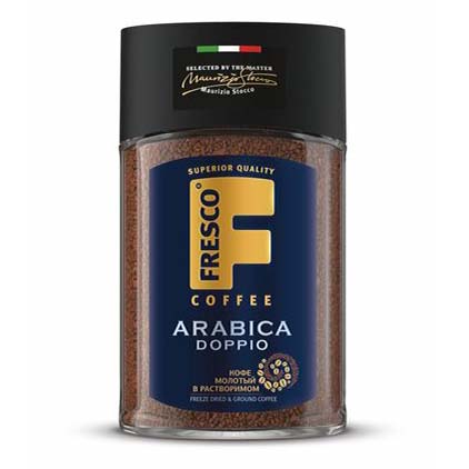 

Кофе Fresco Doppio молотый в растворимом 100 г
