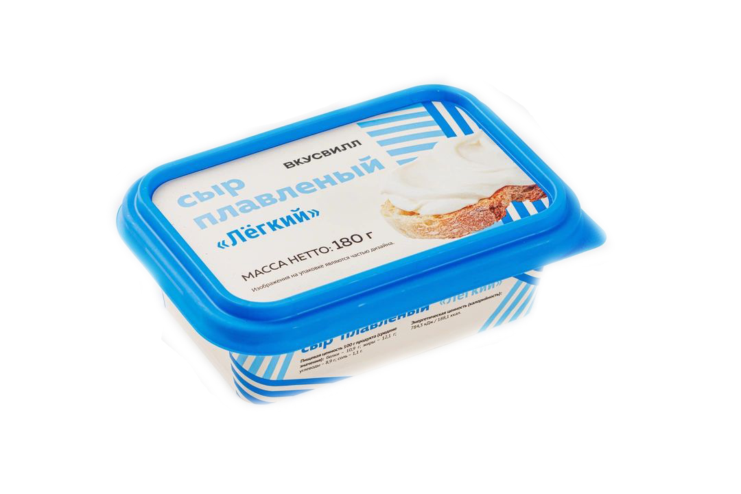 

Сыр плавленый ВкусВилл Легкий 180 г