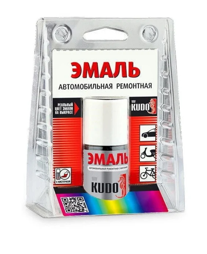 

Краска С Кисточкой Золотисто-Желтый 1035, 15 Мл. Kudo Ku-71035 Kudo арт. KU71035