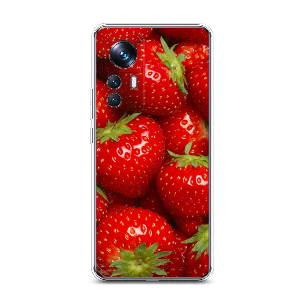 

Чехол Awog на Xiaomi 12T Pro / Сяоми 12T Про "Клубника", Красный;зеленый