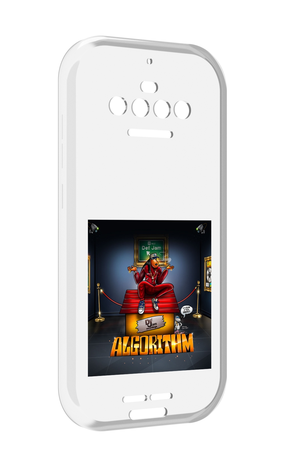

Чехол MyPads Snoop Dogg ALGORITHM для Oukitel F150 R2022, Прозрачный, Tocco
