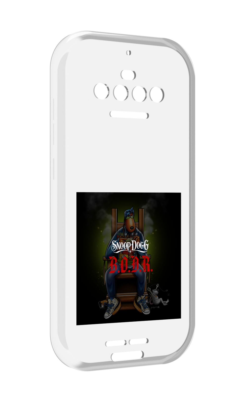 

Чехол MyPads Snoop Dogg B для Oukitel F150 R2022, Прозрачный, Tocco