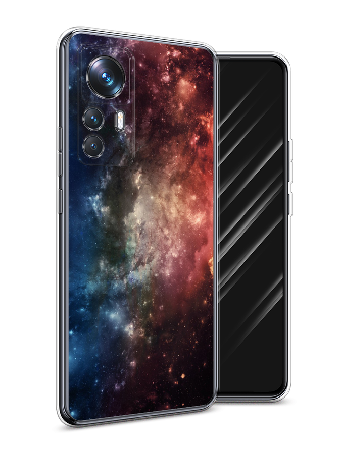 

Чехол Awog на Xiaomi 12T Pro / Сяоми 12T Про "Космос", Синий;бежевый;красный