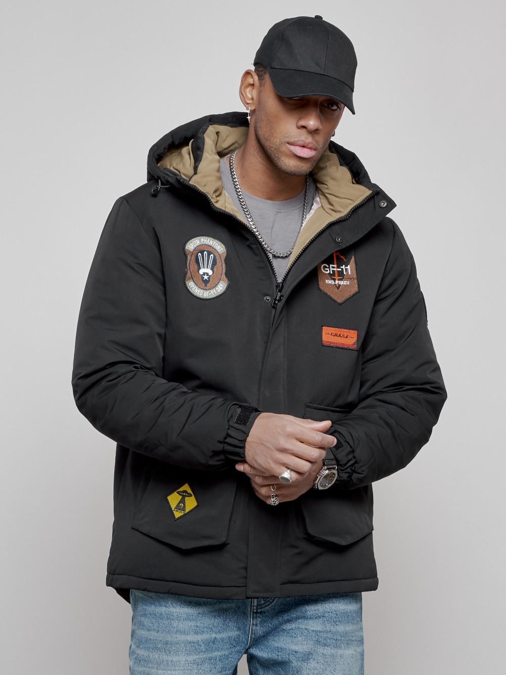 

Куртка мужская MTFORCE 88917 черная 3XL, Черный, 88917