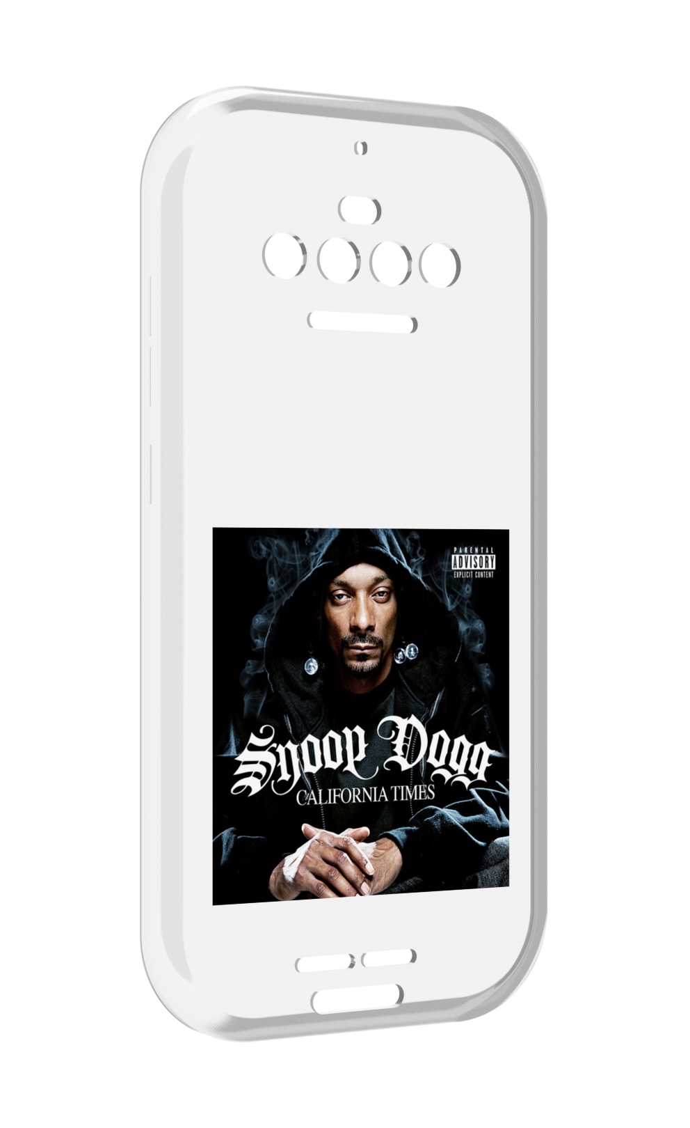 

Чехол MyPads Snoop Dogg CALIFORNIA TIMES для Oukitel F150 R2022, Прозрачный, Tocco