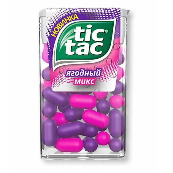 

Драже Tic Tac Ягодный микс 16 г