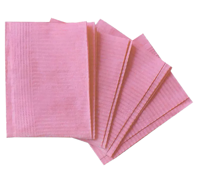 Салфетка Салфетки ламинир, Standart 33x45см, розовые 500 шт., бумага + п/э, SMZ, розовый  - купить