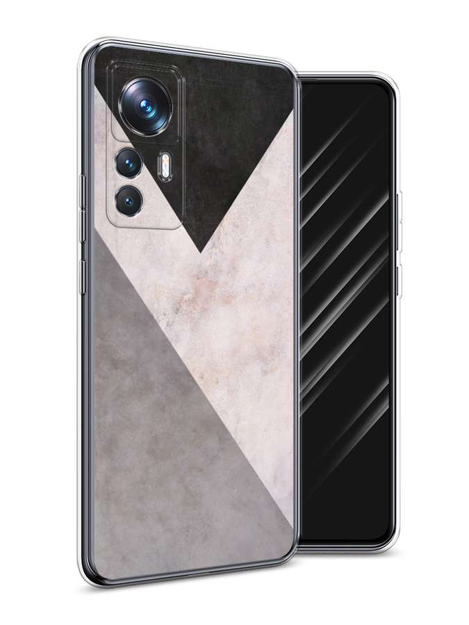 

Чехол Awog на Xiaomi 12T Pro / Сяоми 12T Про "Геометричный мрамор", Бежевый