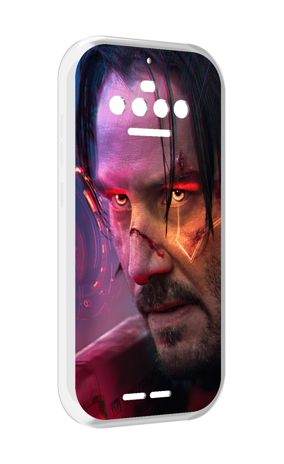 

Чехол MyPads cyberpunk 2077 Джонни Сильверхенд для Oukitel F150 R2022, Прозрачный, Tocco
