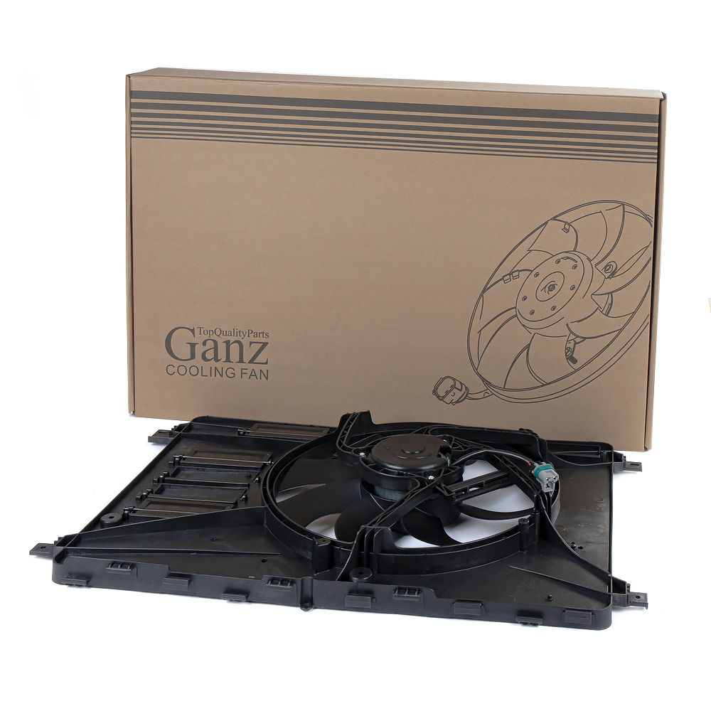 Вентилятор Радиатора Основного Без Модуля Управления Ford Mondeo Iv 07-> GANZ арт. GIC0624
