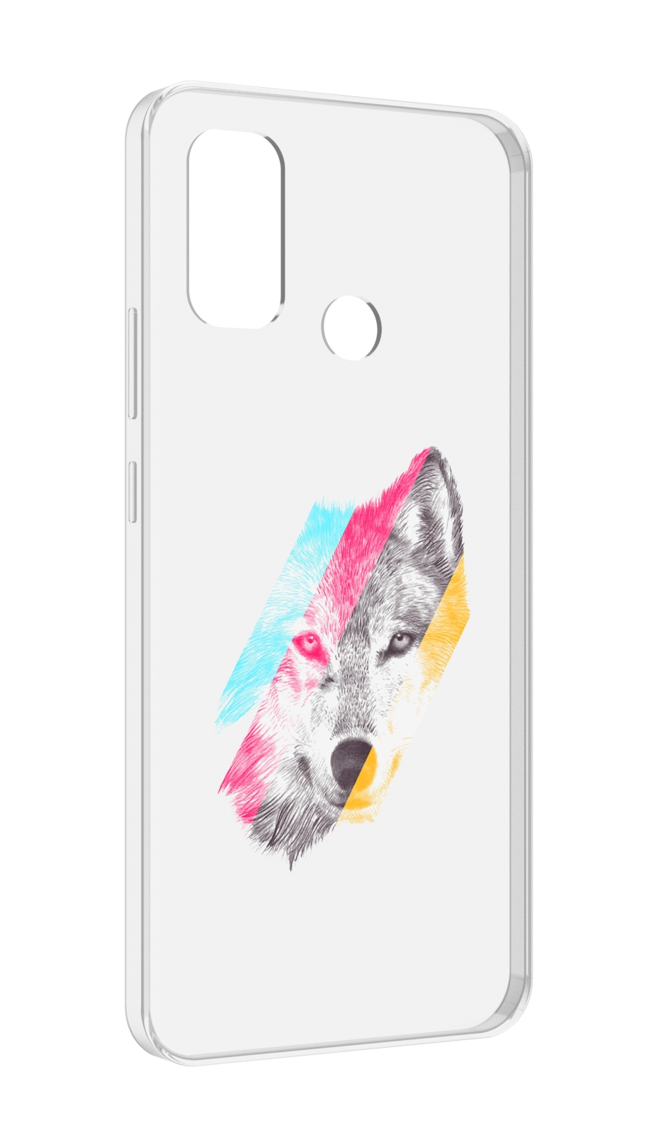 

Чехол MyPads волк градиент для UleFone Note 10P/Note 10, Прозрачный, Tocco