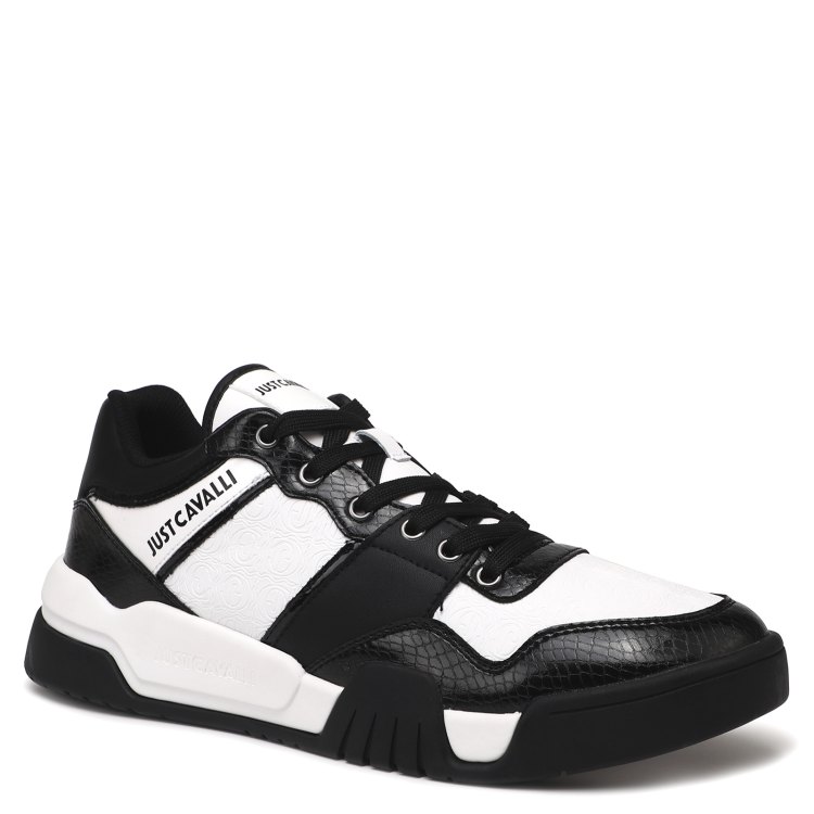 

Кеды мужские Just Cavalli 76QA3SA9 белые 43 EU, Белый, 76QA3SA9